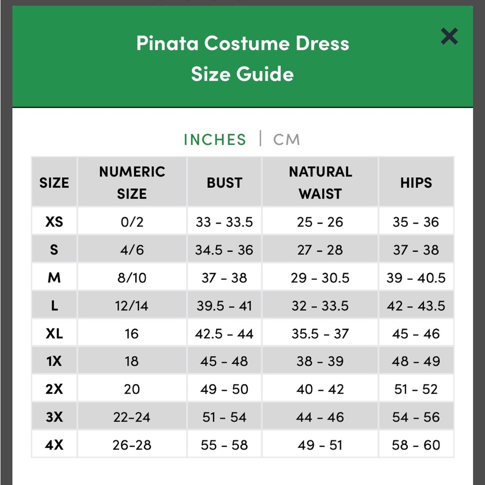 PINATA COSTUME DRESS - Picture 6 of 6